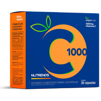 Vitamina C 1000 mg (30 caps) Nutrends