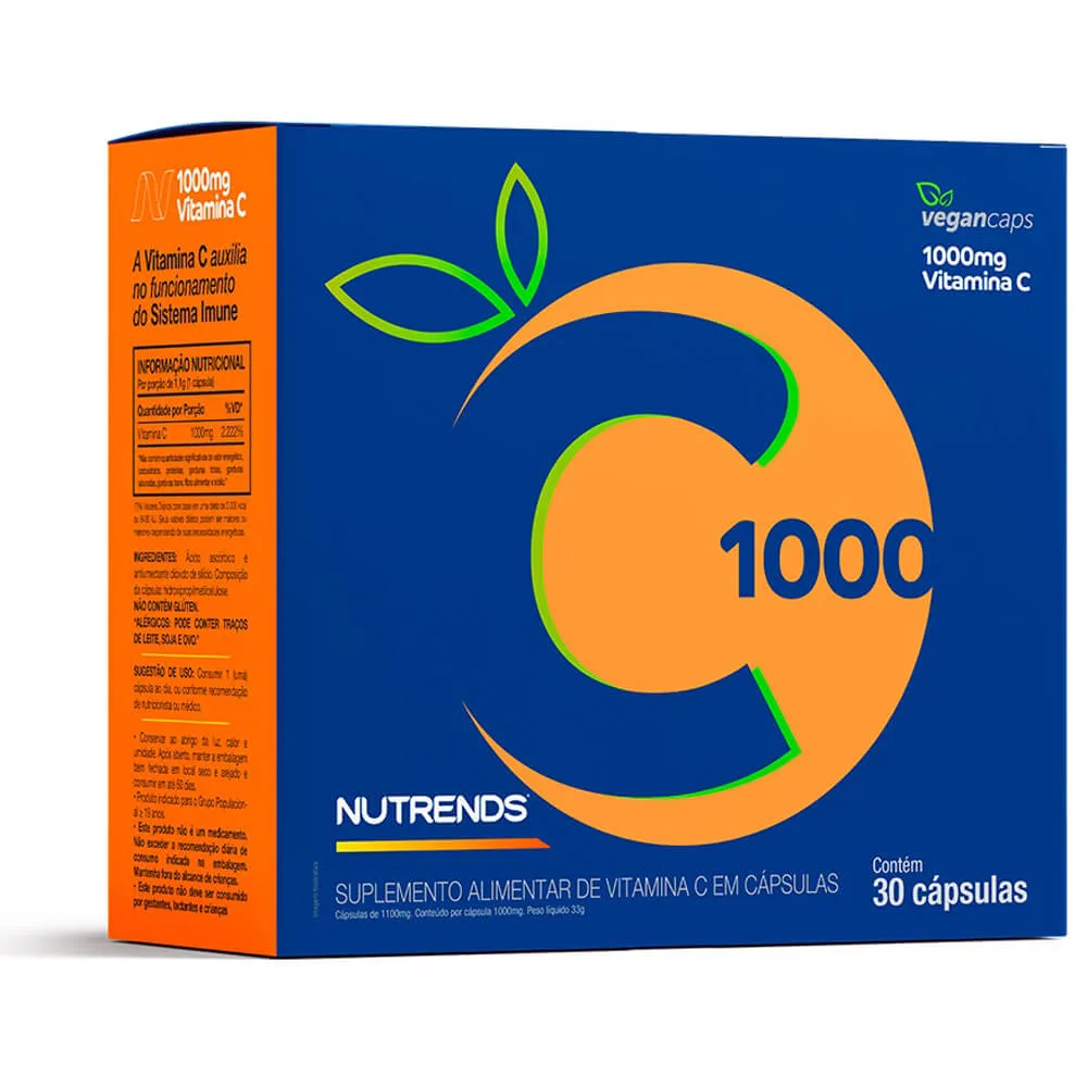 vitamina c 1000 mg 30 caps nutrends
