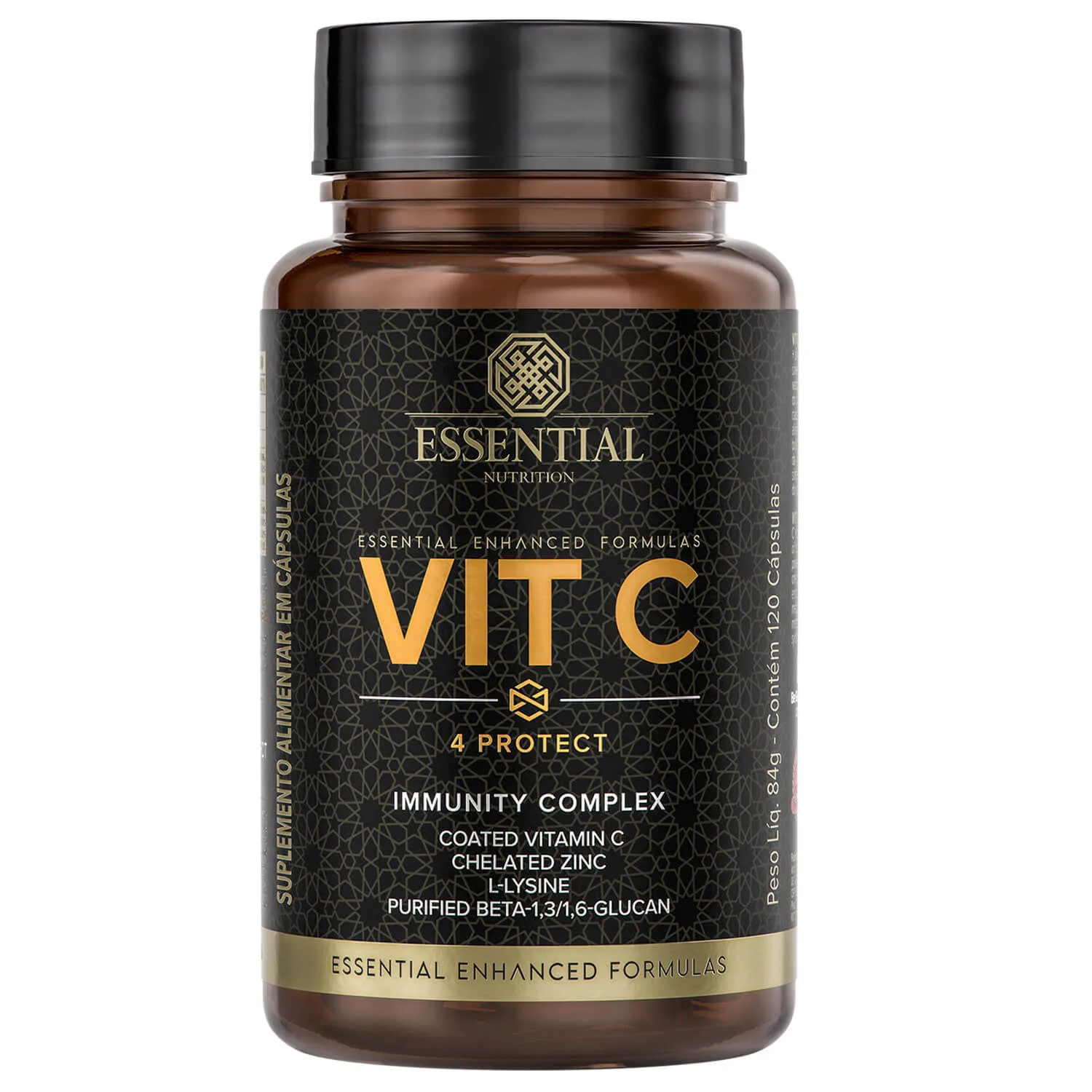 vitamina c 4 protect 120 caps essential nutrition