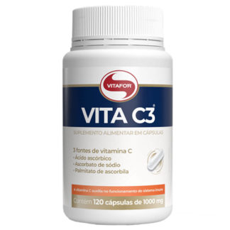 vitamina c3 1000mg 120 caps novo vitafor
