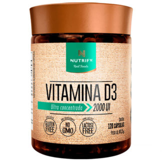 Vitamina D3 2000 UI (120 caps) Nutrify