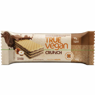 Wafer Proteico True Vegan Crunch (40g) Chocolate Avelã True Source