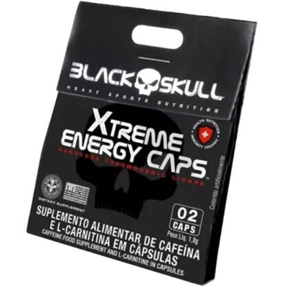 xtreme energy 2 capsulas pv black skull